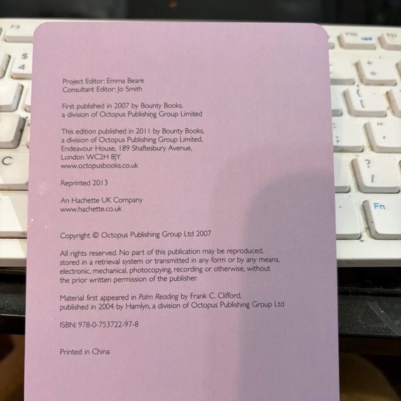 The Palm Reading Card Deck Cards by Frank C Clifford (Author) - Picture 6 of 6